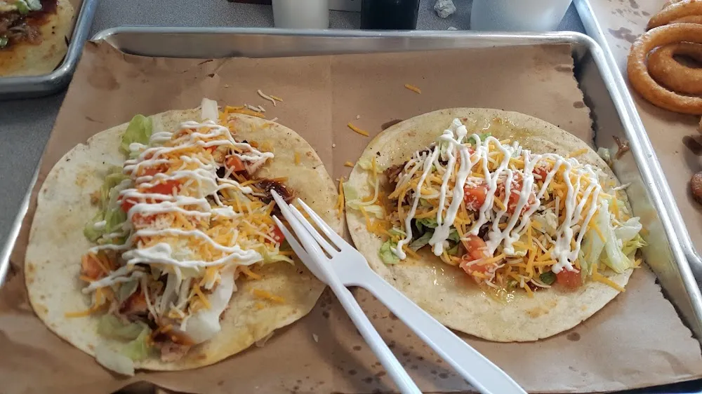 Pulled Pork and Pulled Chicken Sandwich